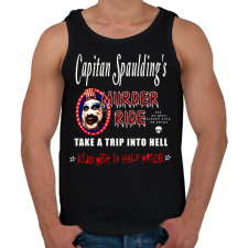 PRINTFASHION CAPITAN SPAULDINGS MURDER RIDER - Férfi atléta - Fekete atléta, trikó