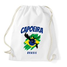 PRINTFASHION CAPOEIRA BRASIL - Sportzsák, Tornazsák - Fehér tornazsák