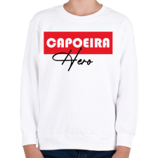 PRINTFASHION Capoeira hero - Gyerek pulóver - Fehér gyerek pulóver, kardigán