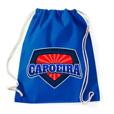 PRINTFASHION CAPOEIRA - Sportzsák, Tornazsák - Bright royal tornazsák