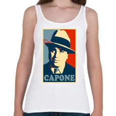 PRINTFASHION Capone - Női atléta - Fehér