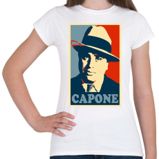 PRINTFASHION Capone - Női póló - Fehér