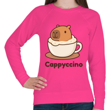 PRINTFASHION Cappyccino - Női pulóver - Fukszia női pulóver, kardigán