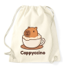 PRINTFASHION Cappyccino - Sportzsák, Tornazsák - Natúr