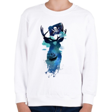 PRINTFASHION Captain Hook - Gyerek pulóver - Fehér gyerek pulóver, kardigán