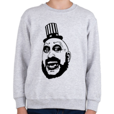 PRINTFASHION Captain Spaulding - Gyerek pulóver - Sport szürke