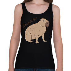 PRINTFASHION Capybara  - Női atléta - Fekete