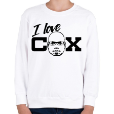 PRINTFASHION Carl Cox - Gyerek pulóver - Fehér gyerek pulóver, kardigán