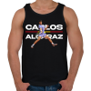 PRINTFASHION carlos alcaraz - Férfi atléta - Fekete