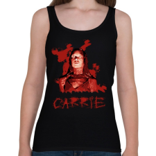 PRINTFASHION carrie - Női atléta - Fekete női trikó