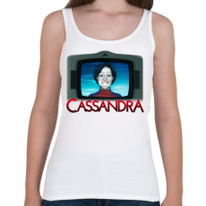 PRINTFASHION Cassandra - Női atléta - Fehér