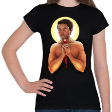 PRINTFASHION Castiel - Női póló - Fekete