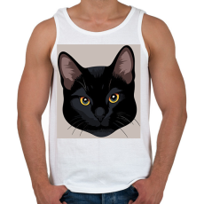 PRINTFASHION Cat - Férfi atléta - Fehér