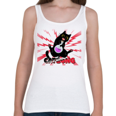 PRINTFASHION CATBONG - Női atléta - Fehér