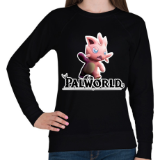 PRINTFASHION Cattiva - palworld - Női pulóver - Fekete