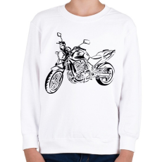 PRINTFASHION cbf500 - Gyerek pulóver - Fehér