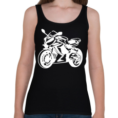 PRINTFASHION cbr650r2feher - Női atléta - Fekete