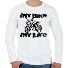 PRINTFASHION cbr650rf - Férfi hosszú ujjú póló - Fehér