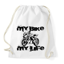 PRINTFASHION cbr650rf - Sportzsák, Tornazsák - Fehér tornazsák