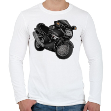 PRINTFASHION cbrxx - Férfi hosszú ujjú póló - Fehér férfi póló