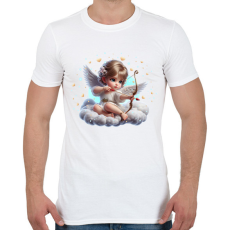 PRINTFASHION Célba vettem a szívedet - Férfi póló - Fehér