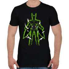 PRINTFASHION CELL - Férfi póló - Fekete férfi póló