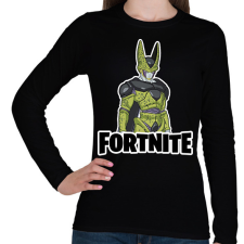 PRINTFASHION Cell - fortnite - Női hosszú ujjú póló - Fekete női póló