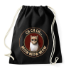 PRINTFASHION Ch ch ch... - Sportzsák, Tornazsák - Fekete