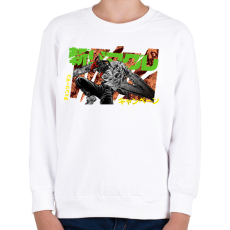 PRINTFASHION Chainsaw Man - Gyerek pulóver - Fehér