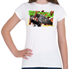 PRINTFASHION Chainsaw Man - Női póló - Fehér