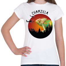 PRINTFASHION Chamzilla - Női póló - Fehér