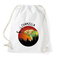 PRINTFASHION Chamzilla - Sportzsák, Tornazsák - Fehér tornazsák