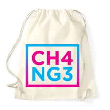 PRINTFASHION CHANGE - Sportzsák, Tornazsák - Natúr tornazsák