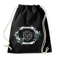 PRINTFASHION Chaotic Goth - Sportzsák, Tornazsák - Fekete tornazsák