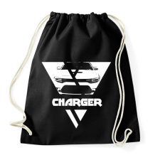 PRINTFASHION Charger Triangle - Sportzsák, Tornazsák - Fekete tornazsák