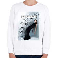 PRINTFASHION Charlotte de Witte - Gyerek pulóver - Fehér gyerek pulóver, kardigán