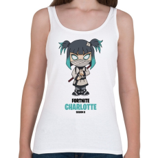 PRINTFASHION Charlotte - Fortnite Season 8 - Női atléta - Fehér