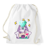 PRINTFASHION Cheer cica - Sportzsák, Tornazsák - Fehér