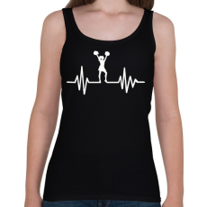 PRINTFASHION Cheerleader - Női atléta - Fekete