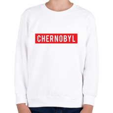 PRINTFASHION Chernobyl - Gyerek pulóver - Fehér