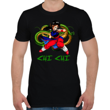 PRINTFASHION CHI CHI - Férfi póló - Fekete férfi póló