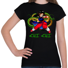 PRINTFASHION CHI CHI - Női póló - Fekete