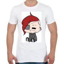 PRINTFASHION Chibi Victoria - Férfi póló - Fehér férfi póló