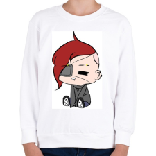 PRINTFASHION Chibi Victoria  - Gyerek pulóver - Fehér gyerek pulóver, kardigán