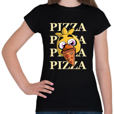 PRINTFASHION chica 2 - Női póló - Fekete női póló