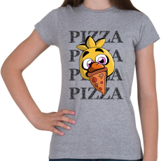 PRINTFASHION chica - Női póló - Sport szürke