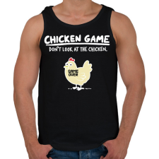 PRINTFASHION CHICKEN GAME  - Férfi atléta - Fekete atléta, trikó