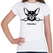 PRINTFASHION Chihuahua - Női póló - Fehér női póló