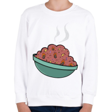 PRINTFASHION Chilis bab - Gyerek pulóver - Fehér gyerek pulóver, kardigán