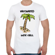 PRINTFASHION Chill - Férfi póló - Fehér